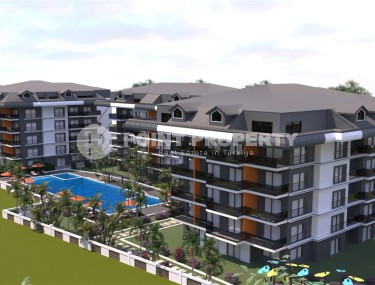 Новый инвестиционный проект в перспективном районе Аланьи - Окурджалар - жилой комплекс с отельной инфраструктурой в 200 метрах от моря-id-7818-photo-1