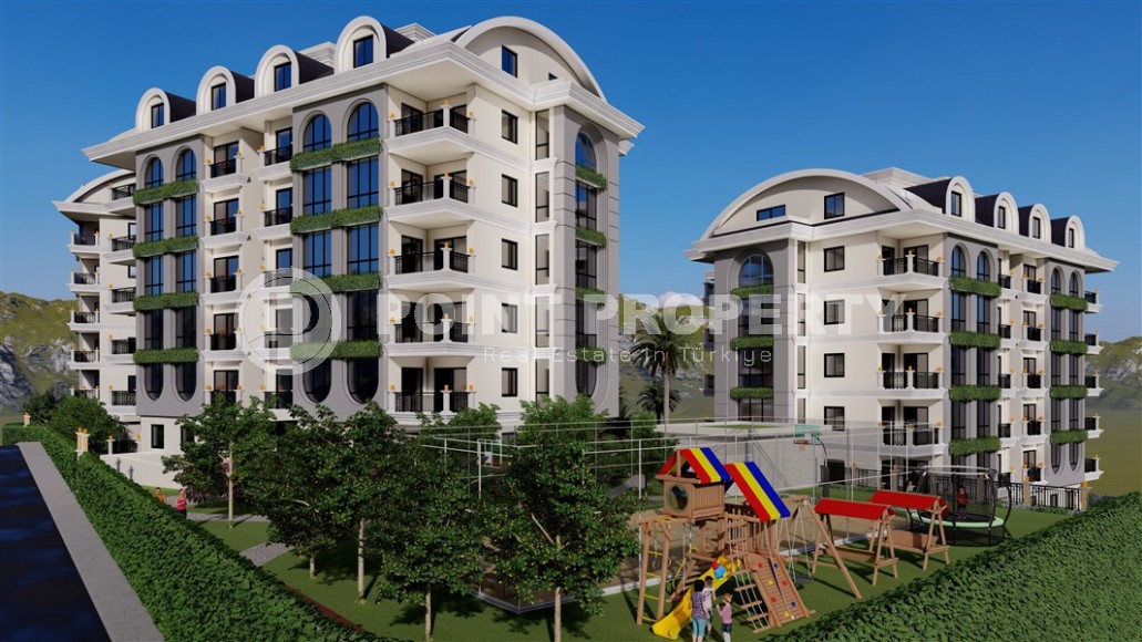 New apartments in a premium residential complex in a picturesque area of Alanya - Ciplakli-id-7826-photo-1