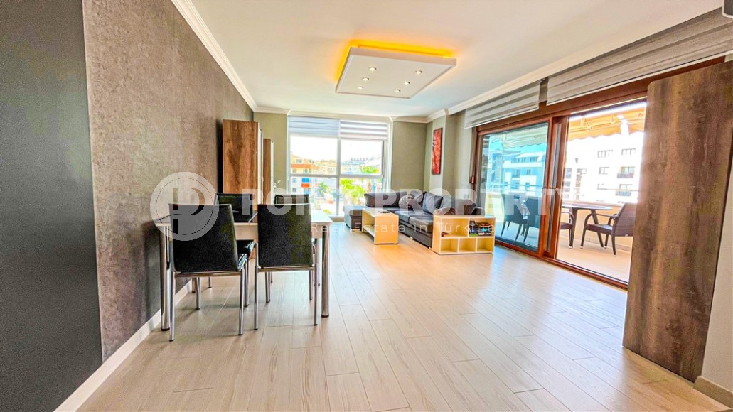 Comfortable 2+1 apartment with modern design, furniture and household appliances, 750 meters from the sea-id-7828-photo-1