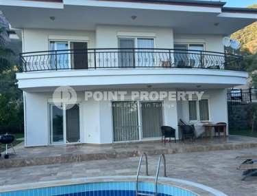 Two-storey villa with a swimming pool and a garden plot, four and a half kilometers from the sea-id-7837-photo-1