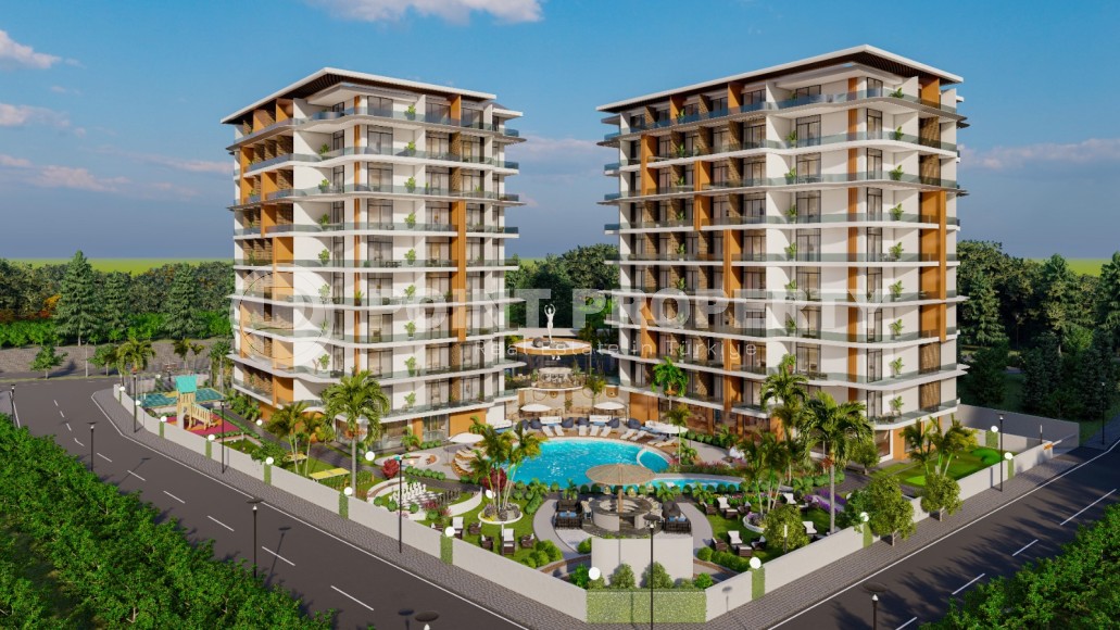 A new investment project in the picturesque area of Alanya - Payallar - an ultra-modern residential complex with a “city within a city” infrastructure-id-7900-photo-1