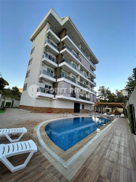 New two-level apartment 2+1 overlooking a pine grove, one and a half kilometers from the sea-id-7906-photo-1