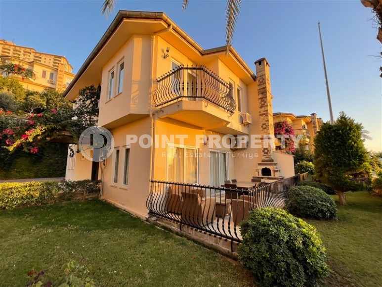 Two-storey twin villa 2300 meters from the sea in a picturesque, ecologically clean area of Alanya - Kargicak-id-7914-photo-1