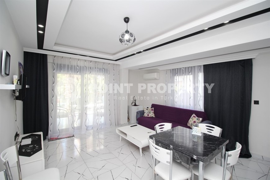 Bright, comfortable apartment with furniture and household appliances on the 1st floor in a residential complex built in 2020-id-7942-photo-1