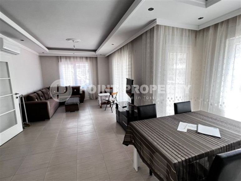 Three-room apartment, 95m², in a new residence with a swimming pool in the Kestel area, Alanya-id-1620-photo-1