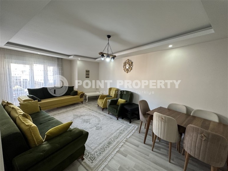 Spacious linear 3+1 apartment in the center of Alanya, with the possibility of obtaining Turkish citizenship and long-term resident visa-id-7963-photo-1