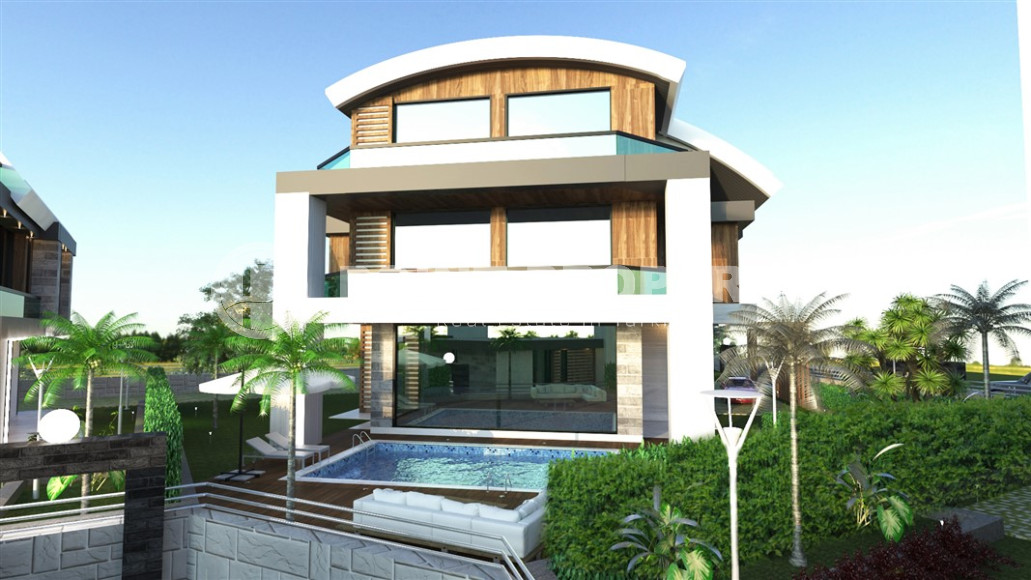 Last two villas in a new complex 600 m from the sea, Kargicak-id-1088-photo-1