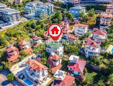 Частный дом на 5 квартир, 7+5, 440м², в районе Кестель, Аланья, в250м до моря-id-2202-фото-1