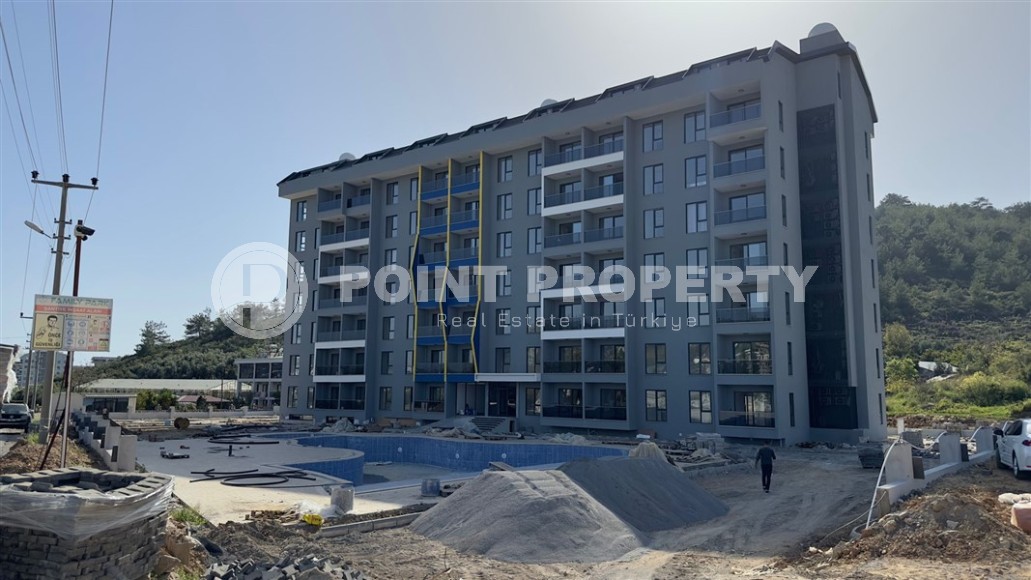 Spacious one-bedroom apartment in a new complex in Gazipasa-id-8253-photo-1