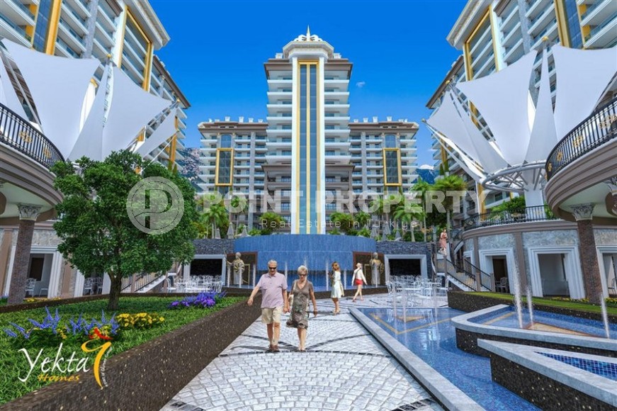 Просторная квартира 135 м² в новом комплексе в Махмутларе-id-8362-фото-1