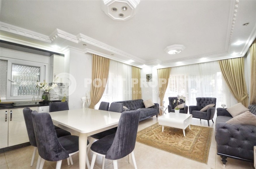 Меблированная квартира 115 м² в уютном комплексе Махмутлара-id-8648-фото-1