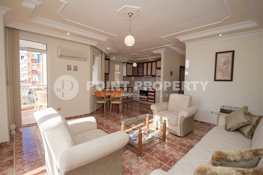 Bright apartment 90 m² in Tosmur near the sea with a residence permit-id-8670-photo-1