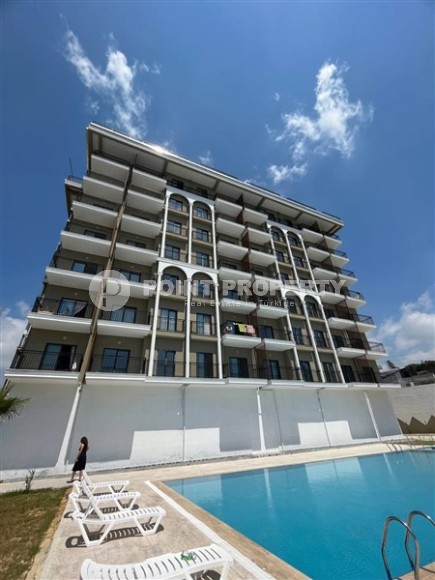 Modern apartment 45 m² with sea view in Avsallar-id-8911-photo-1