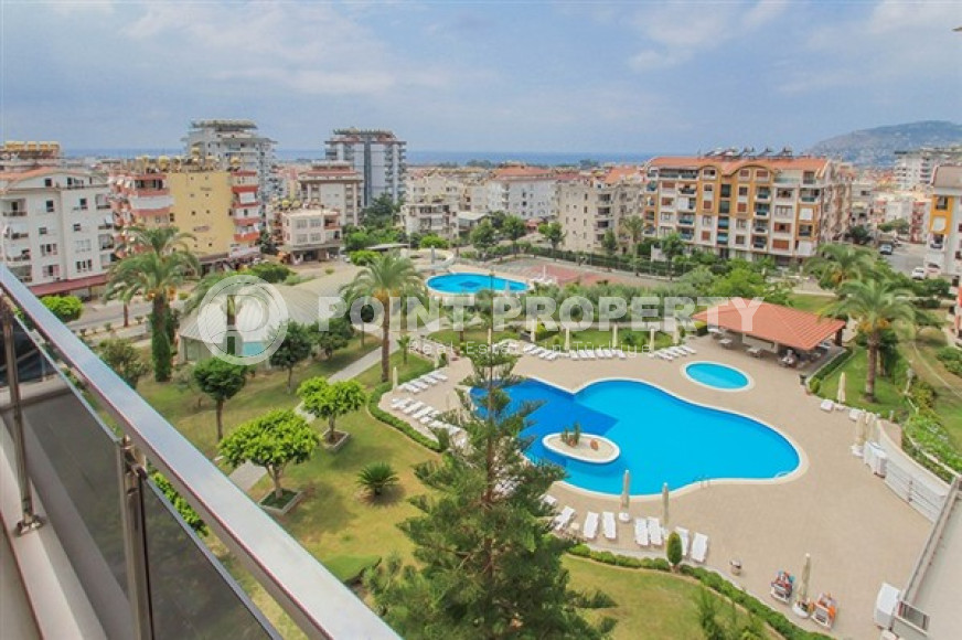 Two bedroom apartment, 109 m², overlooking Alanya Fortress in a cozy complex in Cikcilli-id-1742-photo-1