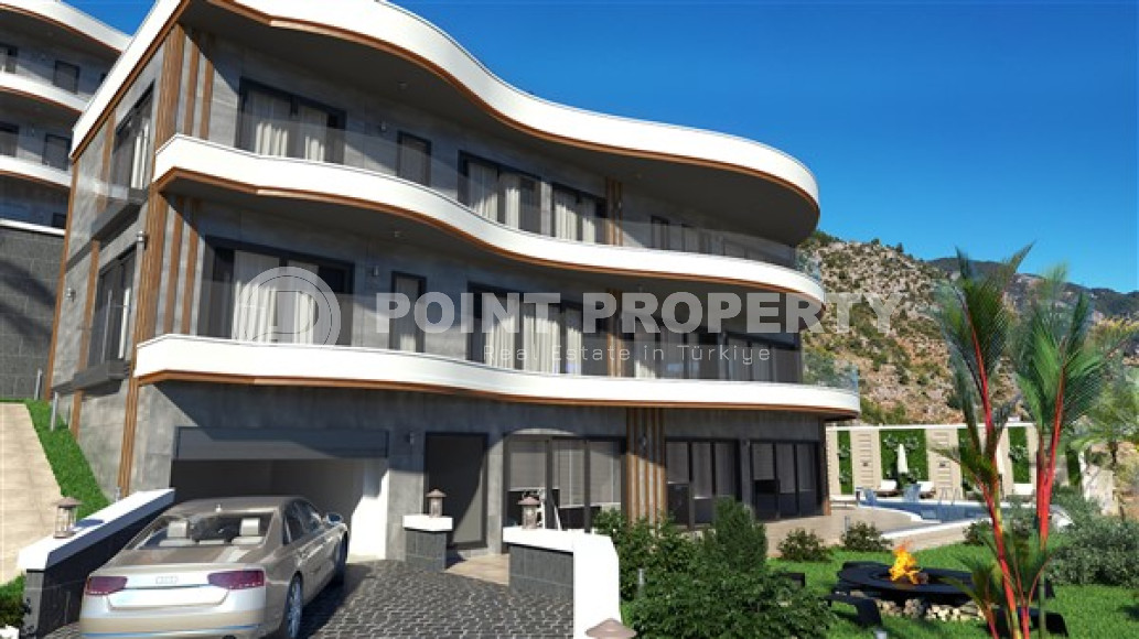Luxurious private villa 5+2, 520 m², with its own infrastructure in the mountainous region of Alanya Tepe-id-1743-photo-1