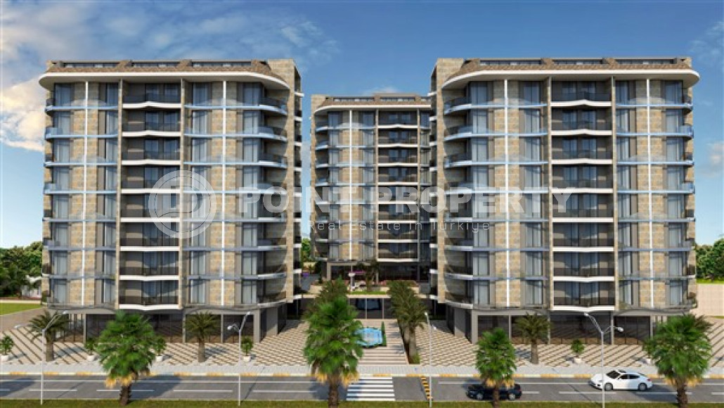 Новый элитный комплекс в районе Алании – Тосмур: квартиры разных планировок от строительной компании-id-1759-фото-1