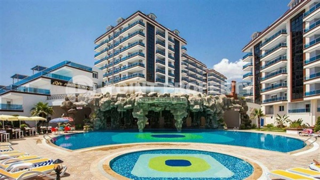 Three-room apartment, 240m², ready to move in, in a luxury complex in Cikcilli, Alanya-id-1770-photo-1
