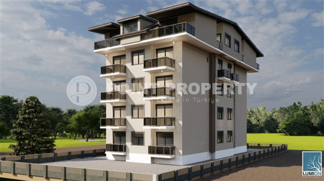 Investment project in the picturesque Gazipasa area. Apartments 1+1, 2+1.-id-1779-photo-1