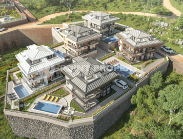 Private complex of villas under construction 500 meters from the sea-id-1788-photo-1