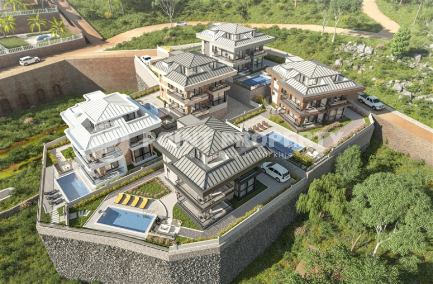 Private complex of villas under construction 500 meters from the sea-id-1788-photo-1