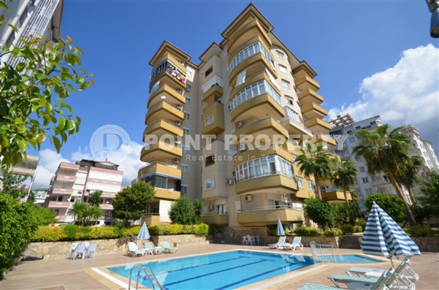 Great offer: spacious furnished two-bedroom apartment, 130m², near Cleopatra Beach-id-1793-photo-1