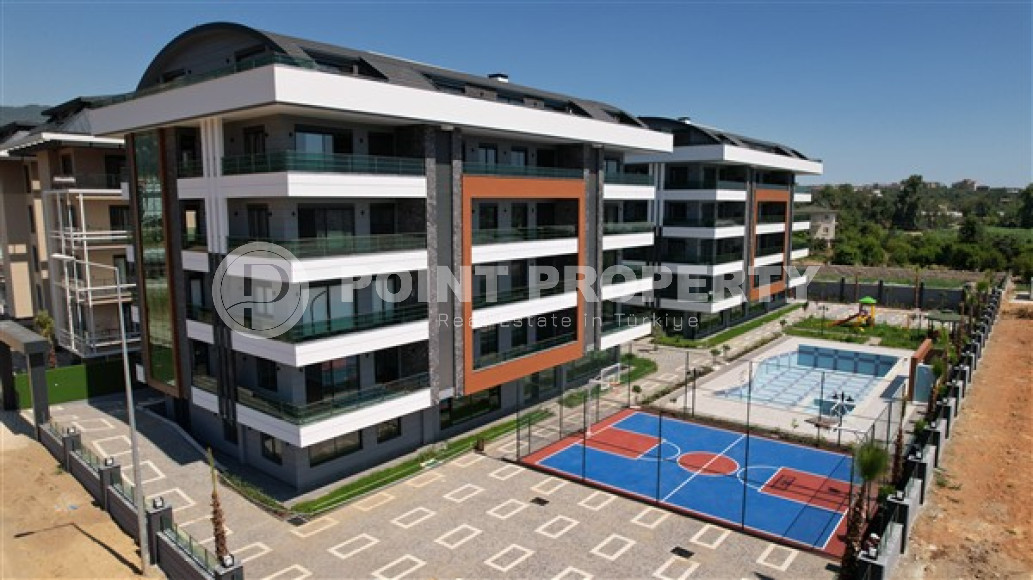 Apartments 2+1, 3+1, 4+1, 98-292m², in a new residence with good infrastructure, in the Oba area, Alanya-id-1818-photo-1