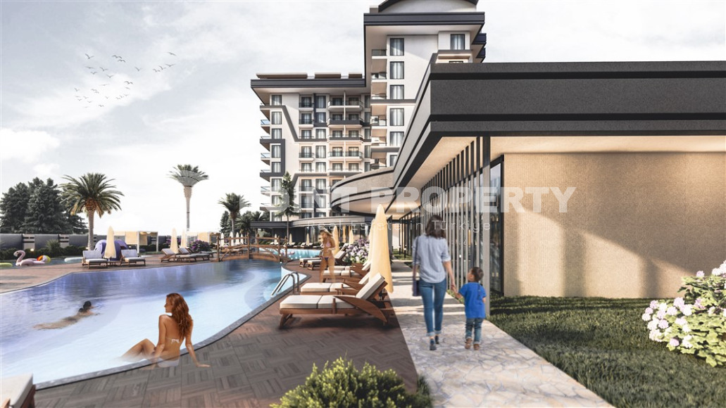 A large-scale complex with hotel infrastructure in the new investment area of Alanya Payalar, low prices and interest-free installments!-id-1121-photo-1