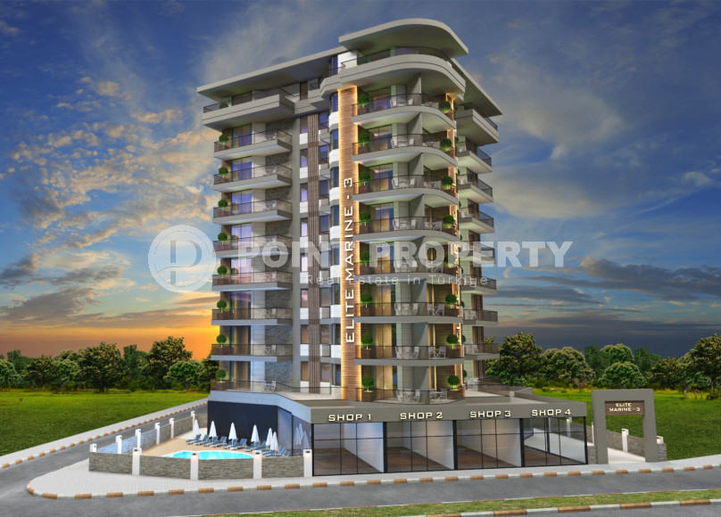 Investment project of a new residential complex in the center of Alanya 5 minutes from the sea-id-1116-photo-1