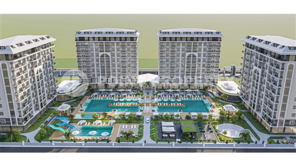 Новый масштабный инвестиционный проект в районе Демирташ. Апартаменты различных планировок в комплексе с развитой инфраструктурой. 50 – 148 м2-id-1120-фото-1
