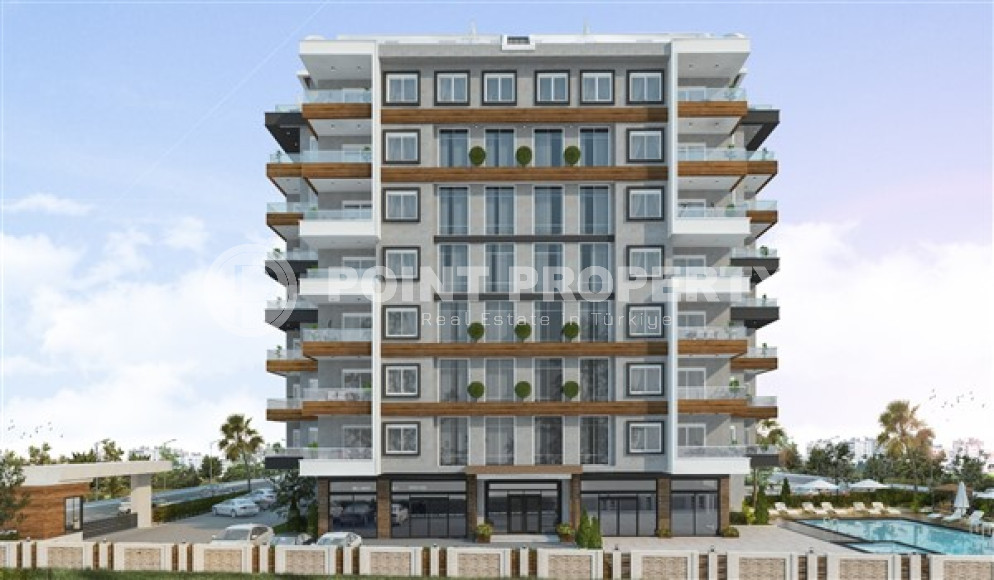 Don't miss the chance: one bedroom apartment, 45m², in a new complex in Avsallar, Alanya-id-1917-photo-1