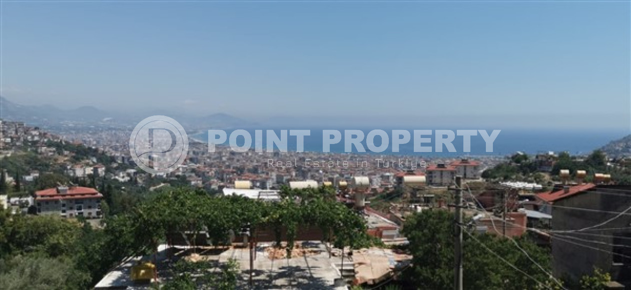 Furnished duplex 2+1 with separate kitchen, 120m², with stunning views in Alanya Tepe area-id-1994-photo-1