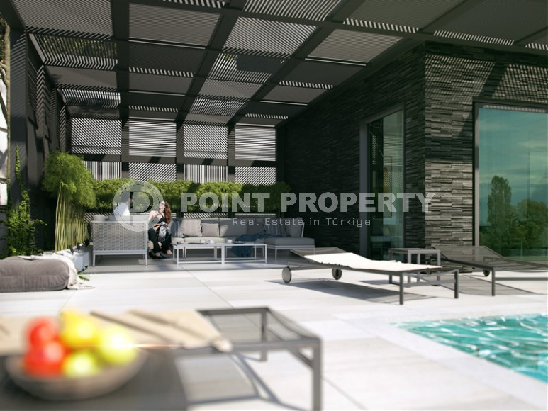 4+1 premium villas 660-680 m2 with panoramic views of the sea and the fortress. Alanya, Center-id-1014-photo-1