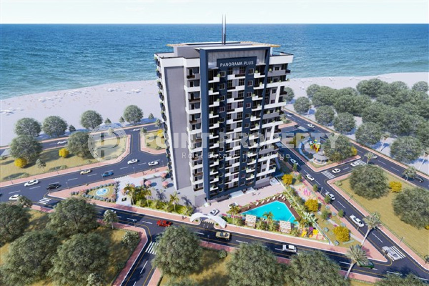 Investment project of a complex with a swimming pool in the Mersin - Teje area, 650 meters from the sea.-id-2134-photo-1