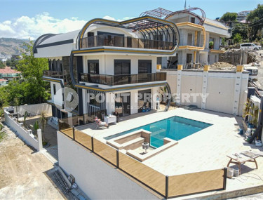 Luxurious four-storey villa, 515m², with private infrastructure in Kargicak, 1300m from the sea-id-2155-photo-1