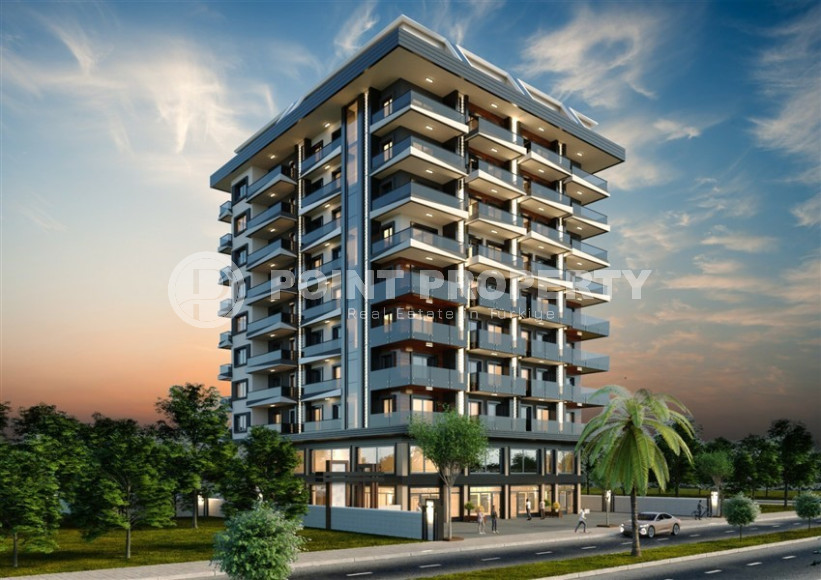 Квартира 2+1 в строящемся комплексе премиум класса в Махмутларе, в 100м от моря по привлекательной цене-id-1180-фото-1