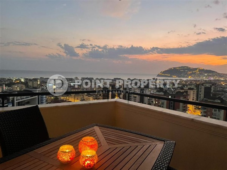 Cozy three-room apartment, 110m² in a complex with good infrastructure in Cikcilli, Alanya-id-2312-photo-1