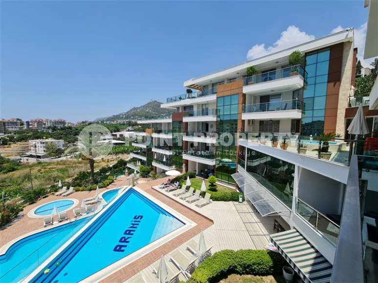 Ready to move in, 2+1 apartment in a comfortable complex in a residential area of Alanya - Cikcilli-id-1195-photo-1