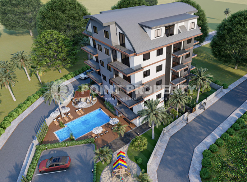 From the developer: apartments 2+1 and 3+1 in a complex with infrastructure at the final stage of construction in Oba-id-1193-photo-1