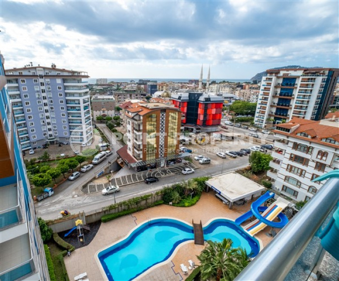 Two bedroom apartment, 100 m², in a complex with hotel infrastructure in Cikcilli, Alanya-id-2343-photo-1