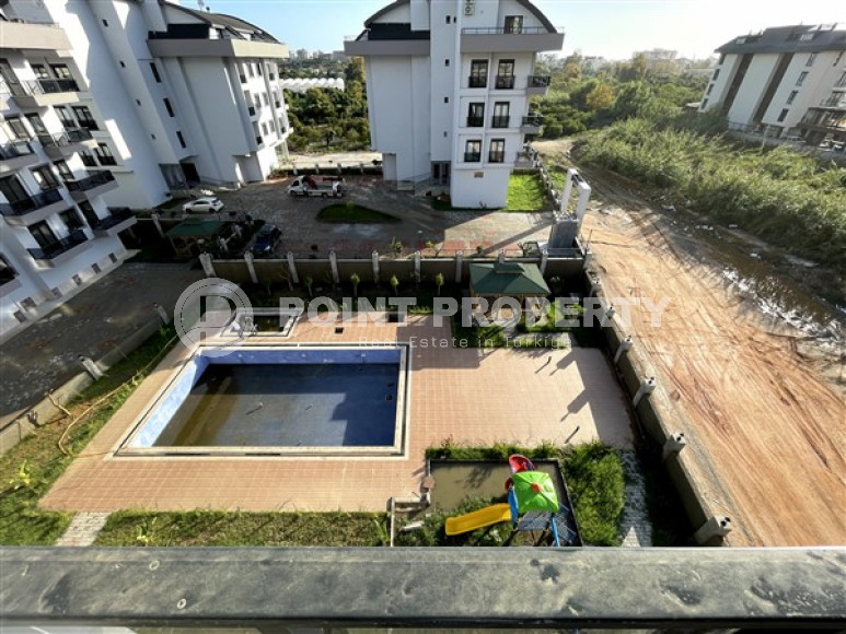 One-bedroom apartment, 49 m², in a new complex with infrastructure in Upper Oba, Alanya-id-2365-photo-1