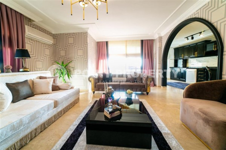 Luxurious apartment 2+1 125m2 with new appliances and renovation 550m to the Mediterranean Sea-id-2400-photo-1
