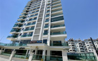 Новая трехкомнатная квартира, 80м², с видом на море, в элитном комплексе Махмутлара, Алания-id-2416-фото-17