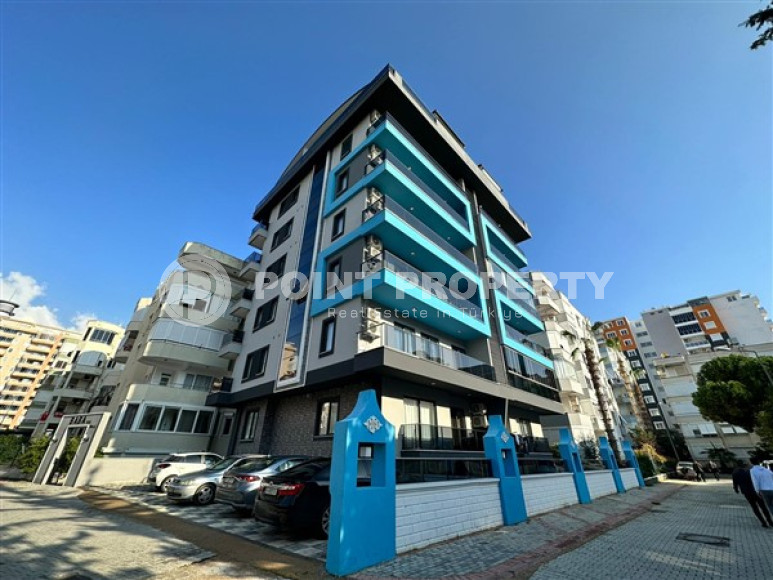 Новая меблированная квартира с одной спальней, 65м². в комплексе с инфраструктурой в районе Махмутлар, Алания-id-2754-фото-1