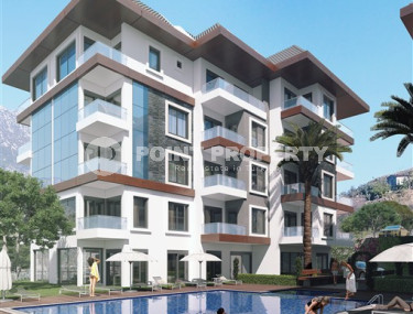 Инвестиционный комплекс с видом на море на начальном этапе строительства, предлагает квартиры 1+1 и дуплексы 2+1, 3+1 от 51 до 160 м² в районе Каргыджак.-id-1251-фото-1