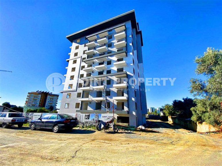 Duplex penthouse with three bedrooms, in a new 9-storey complex, for rent in February 2023, Avsallar, Alanya-id-2886-photo-1