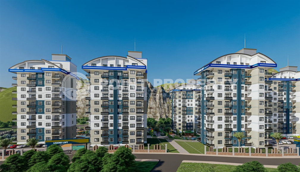 New 1+1 apartment, in a newly built complex in 2022 in the Avsallar area-id-2959-photo-1