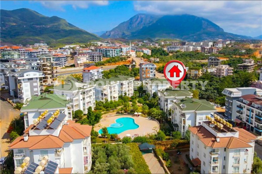 Compact and comfortable 2+1 apartment overlooking a picturesque garden, Upper Oba, Alanya-id-3000-photo-1