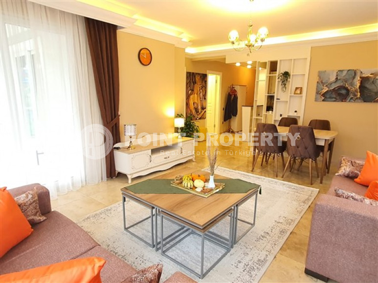 Comfortable apartment 1+1, 80 m2 in Cikcilli area, Alanya, furnished-id-3056-photo-1