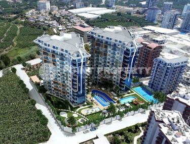 Стандартные апартаменты 1+1 в строящемся комплексе, 450 метров до моря-id-3101-фото-1