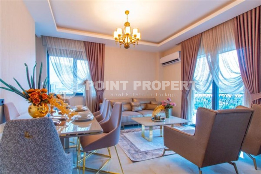 Inexpensive and cozy penthouse 115 m2, Kargicak district, Alanya with views of the Taurus Mountains-id-3107-photo-1